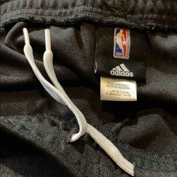 Adidas NBA Brooklyn Nets Track Pants Boys Large - Picture 14 of 16